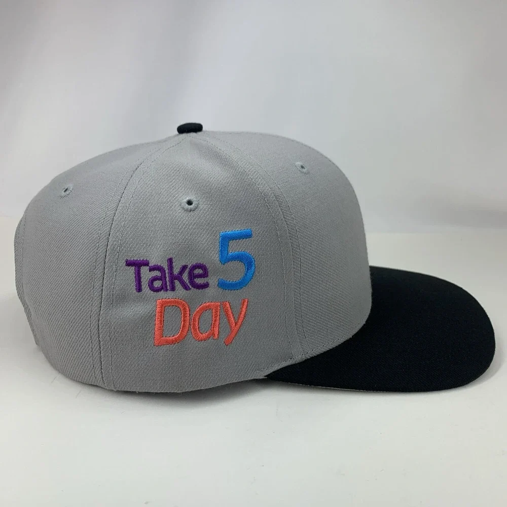 TechnipFMC Hat Gray Black Adjustable MD-LG Richardson 514 Baseball Cap Oil & Gas